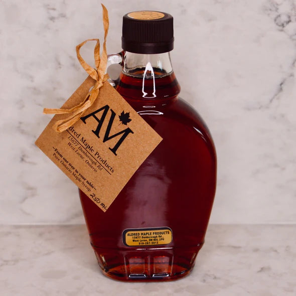 Whiskey Barrel Aged Maple Syrup