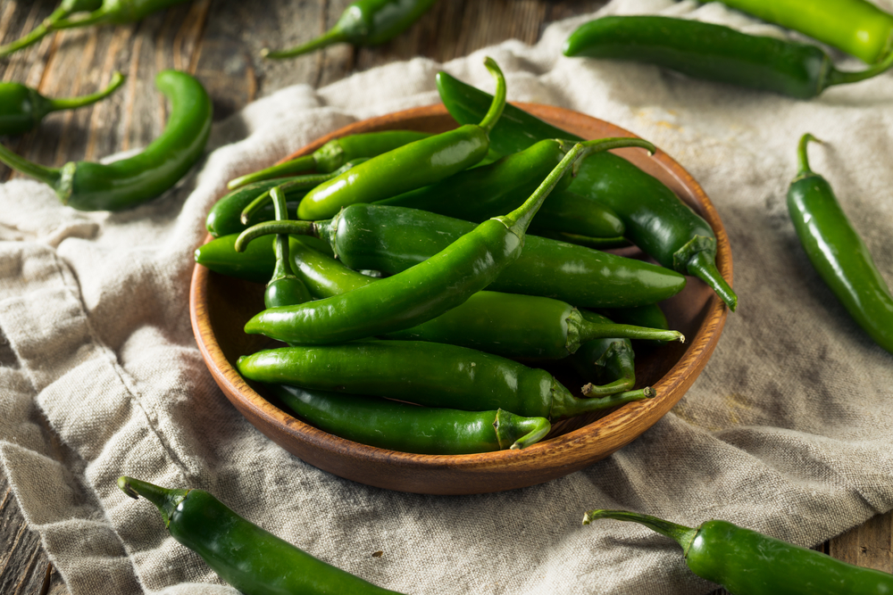 Serrano Hot Peppers