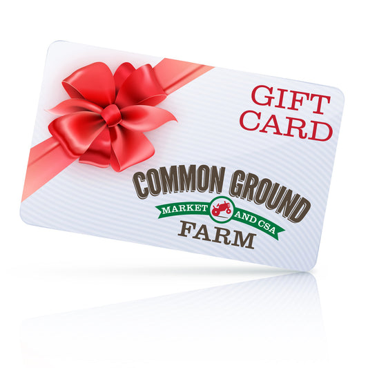 Common Ground Farm online gift card