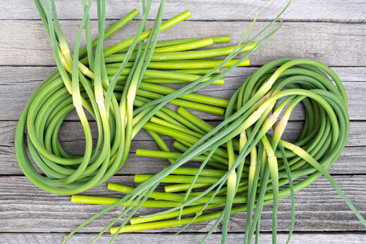 Garlic scapes