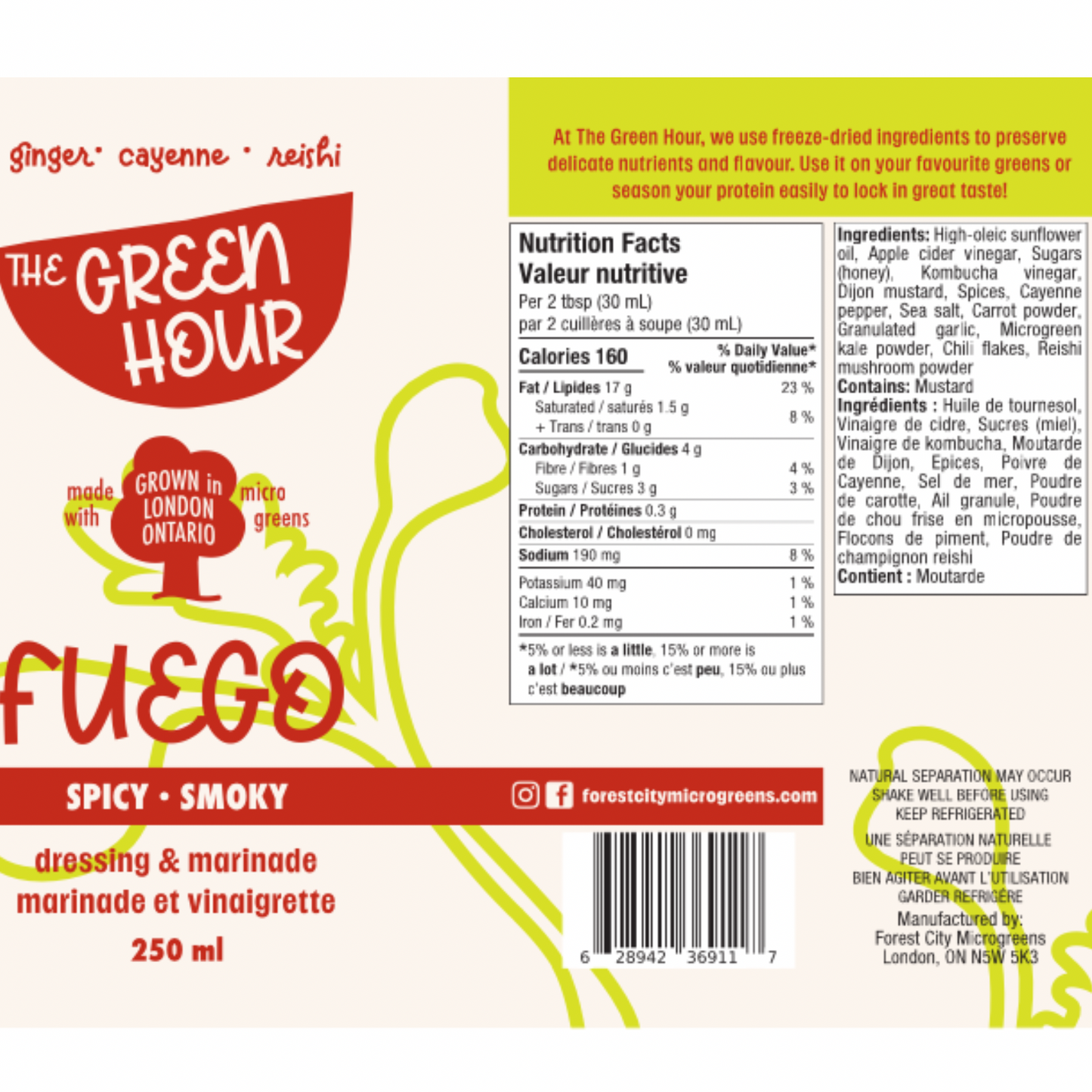 Fuego Salad Dressing