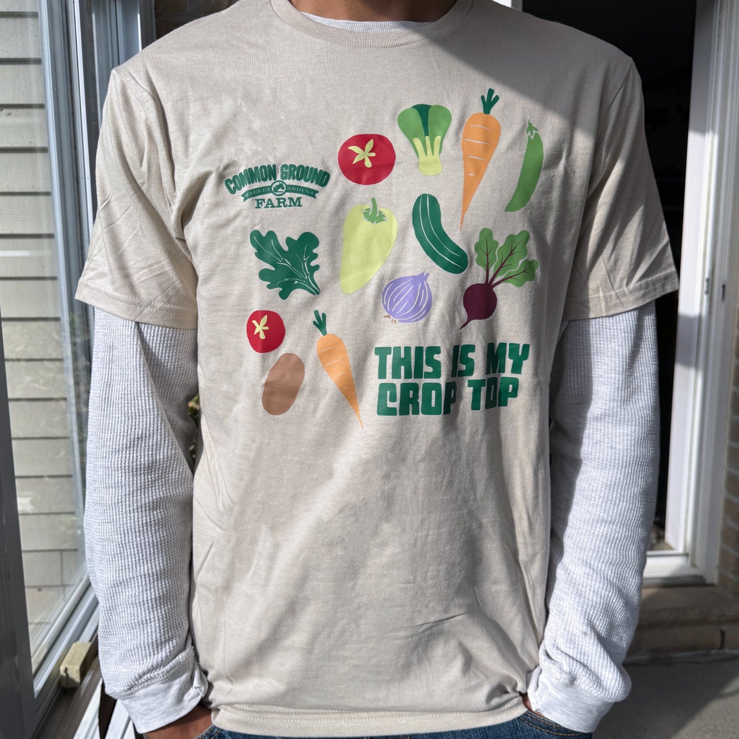 T-Shirt: This is my Crop Top